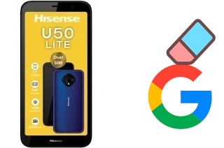 Como excluir a conta do Google em HiSense U50 Lite