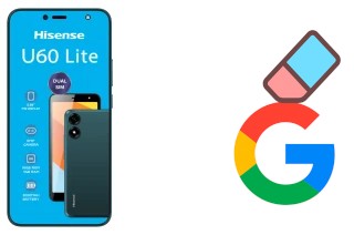 Como excluir a conta do Google em HiSense U60 Lite