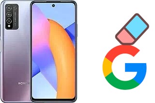 Como excluir a conta do Google em Honor 10X Lite