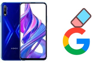 Como excluir a conta do Google em Honor 9X