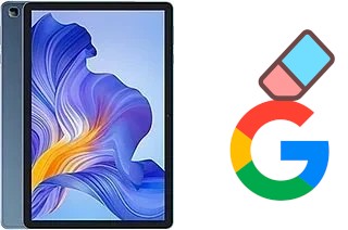 Como excluir a conta do Google em Honor Pad X8