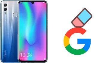 Como excluir a conta do Google em Honor 10 Lite