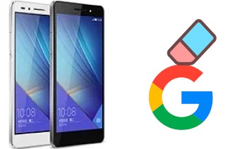 Como excluir a conta do Google em Honor 7