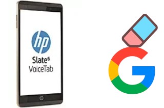 Como excluir a conta do Google em HP Slate6 VoiceTab