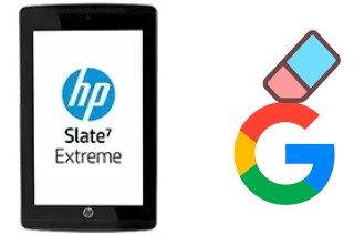 Como excluir a conta do Google em HP Slate7 Extreme