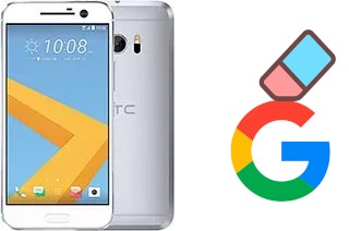 Como excluir a conta do Google em HTC 10 Lifestyle