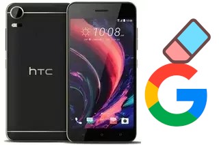 Como excluir a conta do Google em HTC Desire 10 Compact