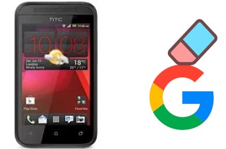 Como excluir a conta do Google em HTC Desire 200