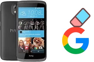 Como excluir a conta do Google em HTC Desire 526