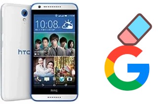 Como excluir a conta do Google em HTC Desire 620