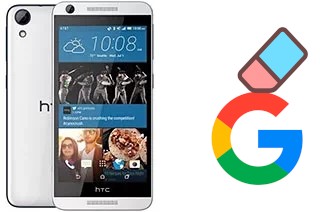 Como excluir a conta do Google em HTC Desire 626 (USA)