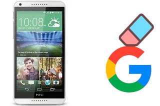 Como excluir a conta do Google em HTC Desire 816 dual sim