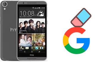 Como excluir a conta do Google em HTC Desire 820G+ dual sim