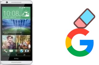 Como excluir a conta do Google em HTC Desire 820s