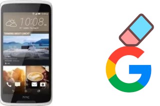 Como excluir a conta do Google em HTC Desire 828