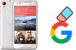 Como excluir a conta do Google em HTC Desire 830