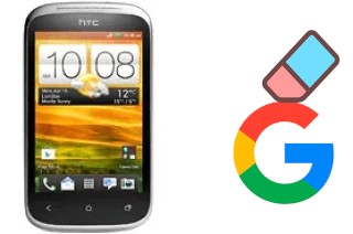 Como excluir a conta do Google em HTC Desire C