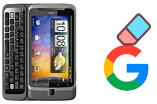 Como excluir a conta do Google em HTC Desire Z