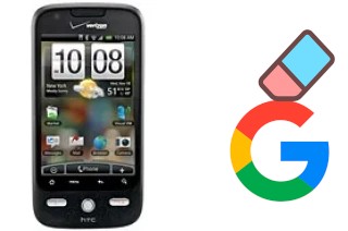 Como excluir a conta do Google em HTC DROID ERIS