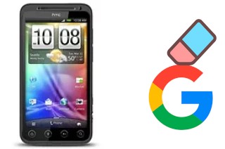 Como excluir a conta do Google em HTC EVO 3D