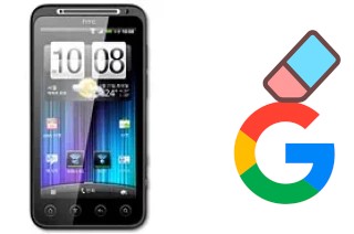 Como excluir a conta do Google em HTC Evo 4G+