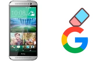 Como excluir a conta do Google em HTC One (M8i)