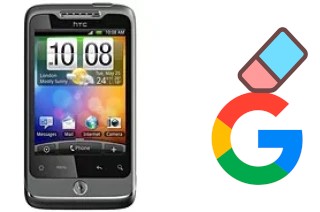 Como excluir a conta do Google em HTC Wildfire CDMA