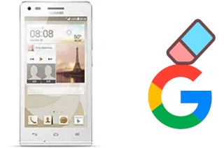 Como excluir a conta do Google em Huawei Ascend G6 4G