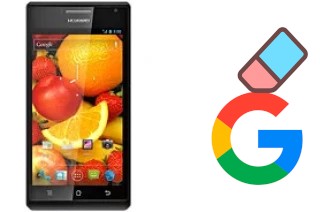 Como excluir a conta do Google em Huawei Ascend P1s