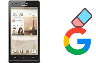 Como excluir a conta do Google em Huawei Ascend P7 mini