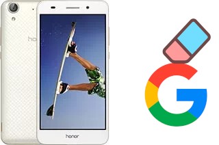 Como excluir a conta do Google em Huawei Honor Holly 3