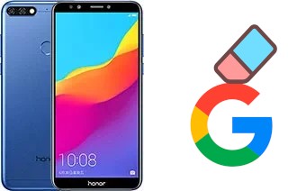 Como excluir a conta do Google em Huawei Honor 7C