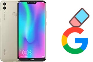 Como excluir a conta do Google em Huawei Honor 8C