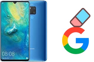 Como excluir a conta do Google em Huawei Mate 20 X