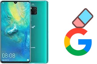 Como excluir a conta do Google em Huawei Mate 20 X (5G)