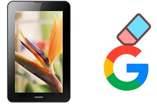 Como excluir a conta do Google em Huawei MediaPad 7 Vogue