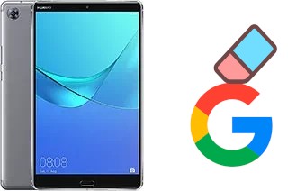 Como excluir a conta do Google em Huawei MediaPad M5 8