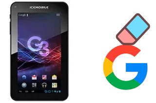 Como excluir a conta do Google em Icemobile G3