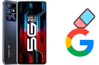 Como excluir a conta do Google em Infinix Note 12 Pro 5G