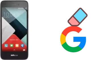 Como excluir a conta do Google em InFocus M350