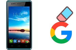 Como excluir a conta do Google em Intex Aqua 4.5E