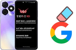 Como excluir a conta do Google em itel Zeno 10