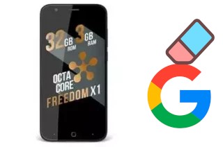 Como excluir a conta do Google em Just5 Freedom X1