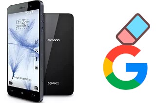 Como excluir a conta do Google em Karbonn Titanium Mach Two S360