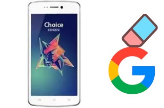 Como excluir a conta do Google em KENEKSI Choice