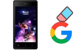 Como excluir a conta do Google em KENEKSI Rock