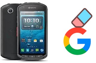 Como excluir a conta do Google em Kyocera DuraForce