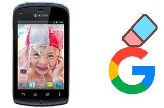 Como excluir a conta do Google em Kyocera Hydro C5170