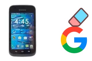 Como excluir a conta do Google em Kyocera Hydro Edge