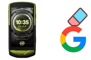 Como excluir a conta do Google em Kyocera Torque G02